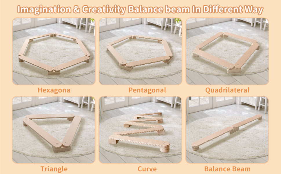 Balance Beam - Montessori balansleksak